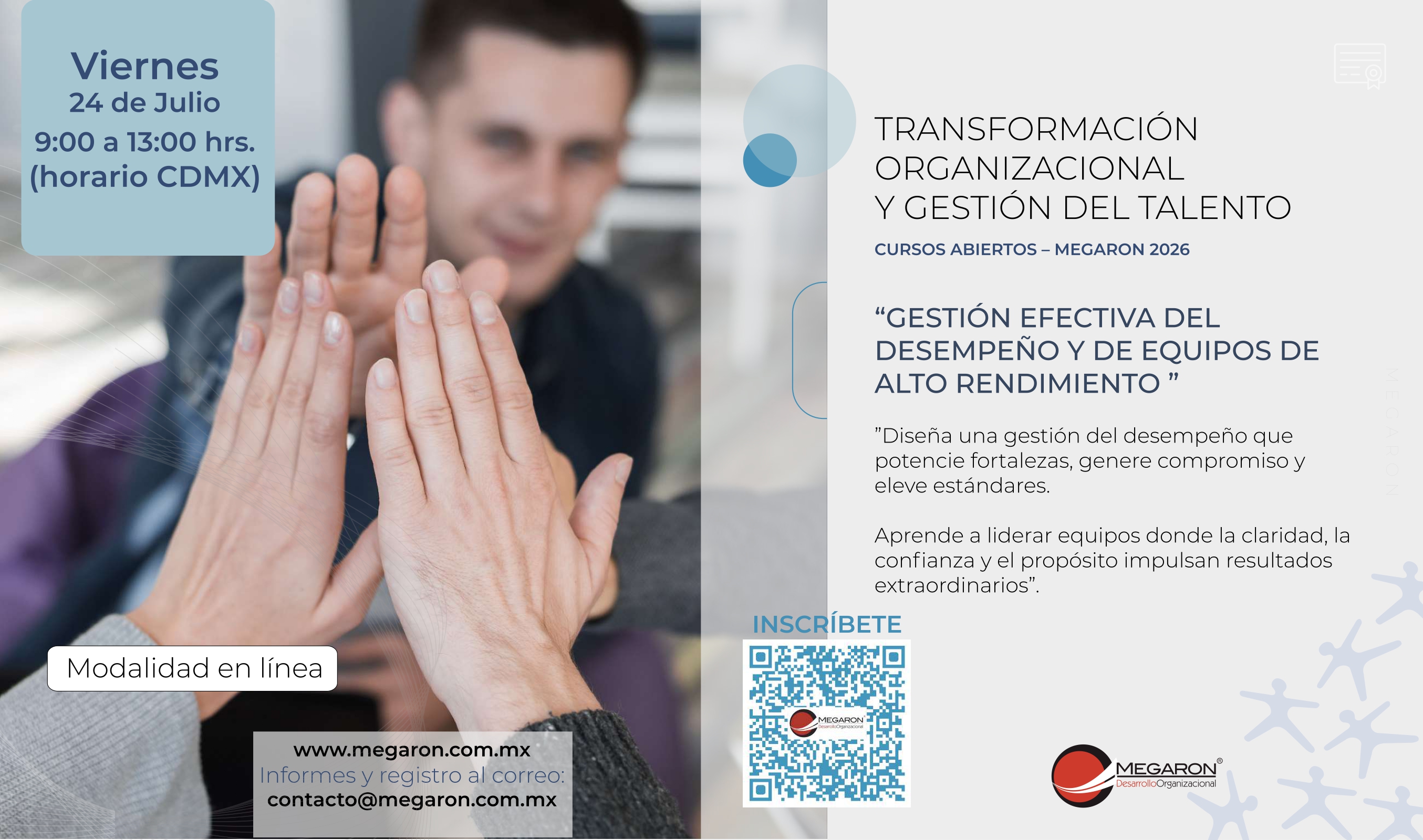 “Gestión efectiva del Desempeño y de Equipos de Alto Rendimiento”